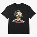 Messi Oversized T-Shirt Feel FIFA World Cup 2026 for Fans of Neymar and France, Bringing Sports Nostalgia, International Competition, Famous Players and Unforgettable Victories; Ideal for Passionate Fans Who Love Underdog Stories, Superstar Goals