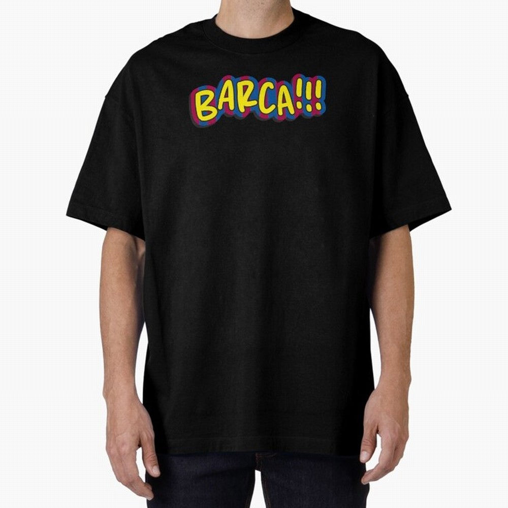 FC Barcelona Barca Oversized T-Shirt Show Your Tournament Heart for FIFA World Cup 2026 Group Stage Spirit, Made for Germany, Mbappe, Stadium Chants, National Pride, Trophy Dreams and Unforgettable Football Memories; Ideal for Fans Who Follow