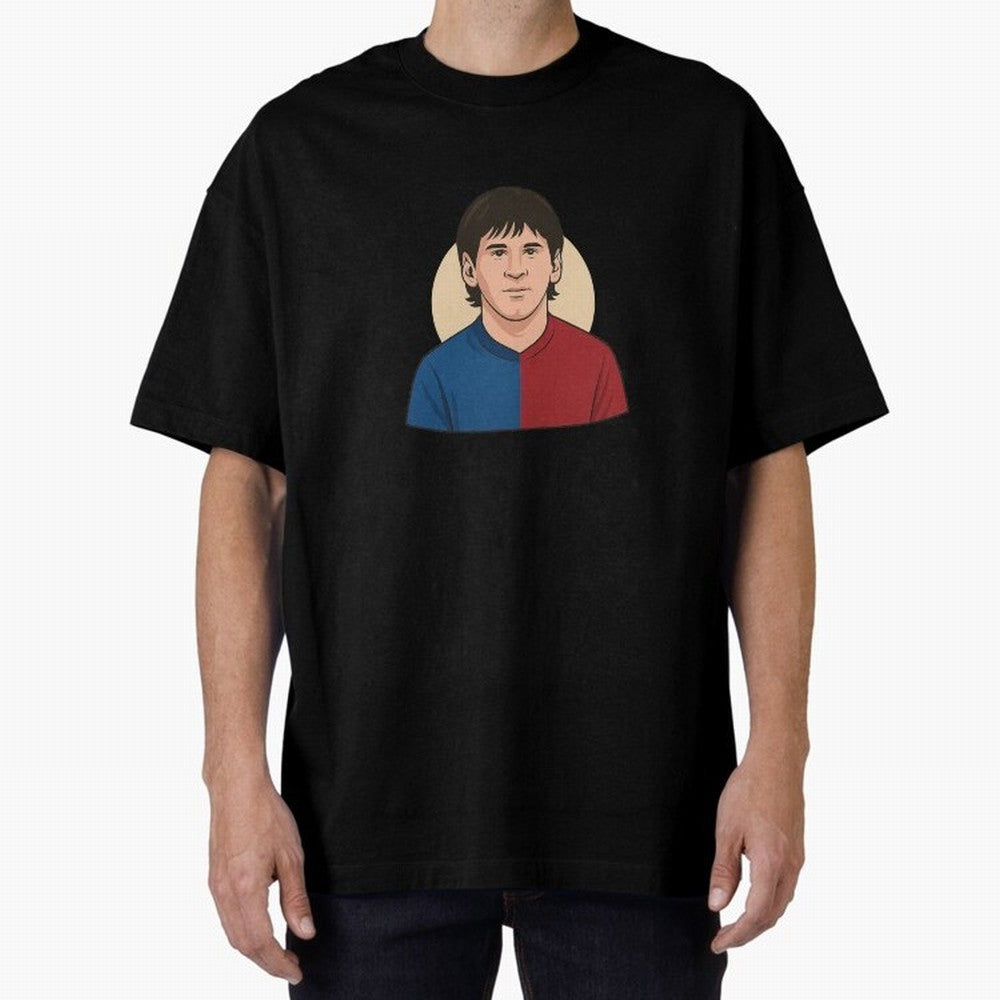 messi 2009 Oversized T-Shirt Stand Out with Spirit from FIFA World Cup 2026 Spirit, Capturing Portugal, Spain and Germany, Mbappe, Championship Spirit, Famous Goals, Roaring Crowds and International Football Unity; Built for Supporters Chasing