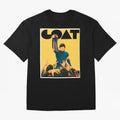 Lionel Messi Men's Football GOAT T-Shirt | Argentina Retro Vintage Messi Shirt Fan Gift Oversized T-Shirt Carry the Colors and Pride of FIFA World Cup 2026 USA Canada Mexico for Fans of Mbappe and England and Germany, Bringing Football Passion,