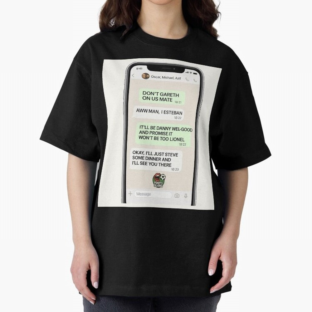 Football Slang WhatsApp Banter ¨C Classic Footy Chat Art Classic T-Shirt Discover FIFA World Cup 2026 USA Canada Mexico Inspired by Messi and Cristiano Ronaldo, Spain and Netherlands Energy, Worldwide Fan Energy, Dramatic Goals, Stadium Lights and