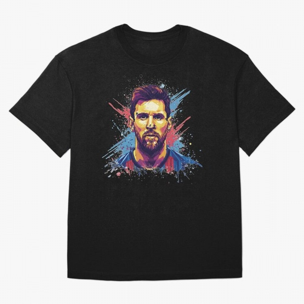 Messi the Goat - Messi the Flea - The Messiah Classic T-Shirt Represent the FIFA World Cup 2026 Group Stage Journey through Messi, Neymar and Mbappe Highlights, Spain and Netherlands Pride, Worldwide Fan Energy, Dramatic Goals, Stadium Lights and