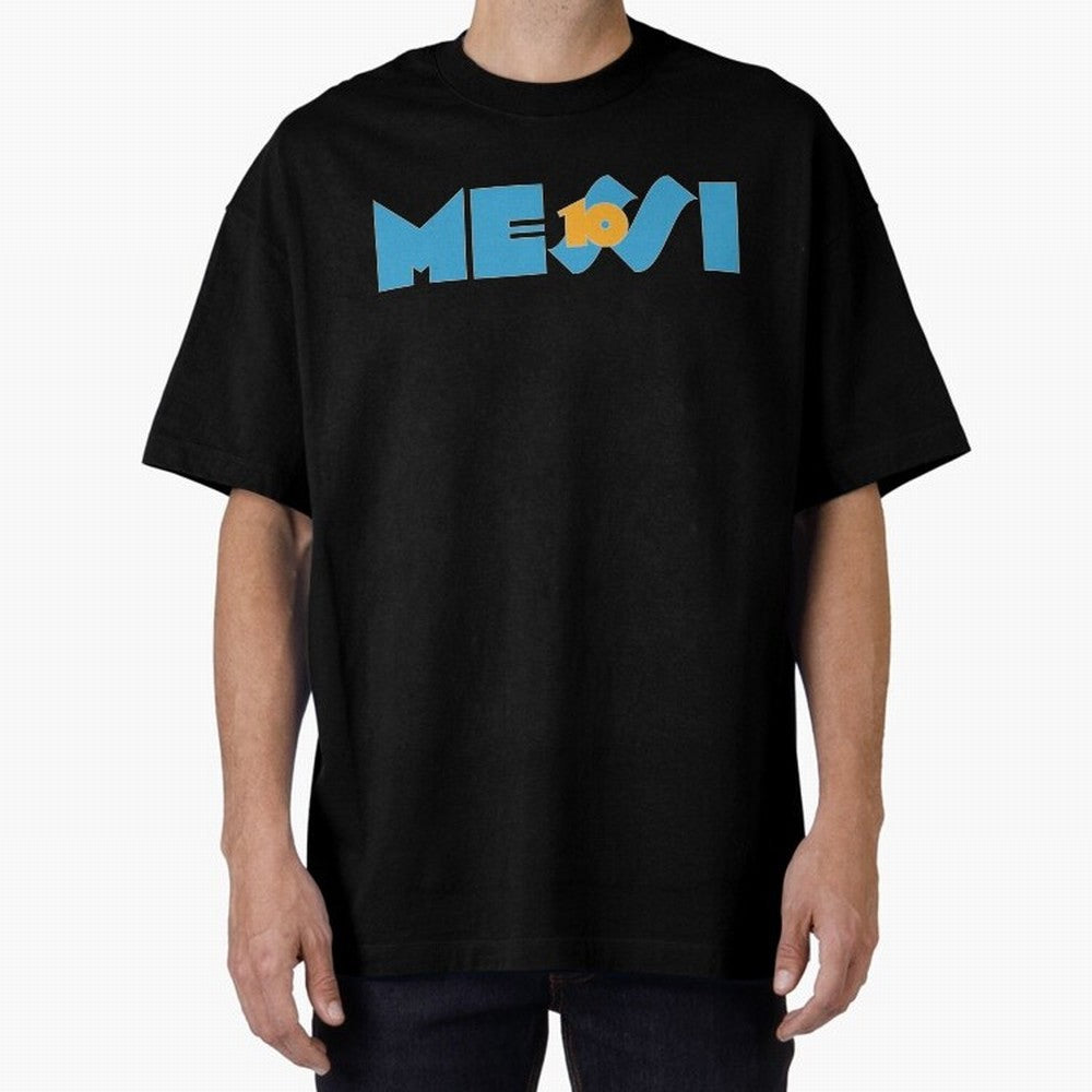 Messi 10 Oversized T-Shirt Show Passion for the Stars of Match Day Hype around FIFA World Cup 2026 Group Stage, Neymar, Haaland and Cristiano Ronaldo, Brazil, Stadium Chants, National Pride, Trophy Dreams and Unforgettable Football Memories;