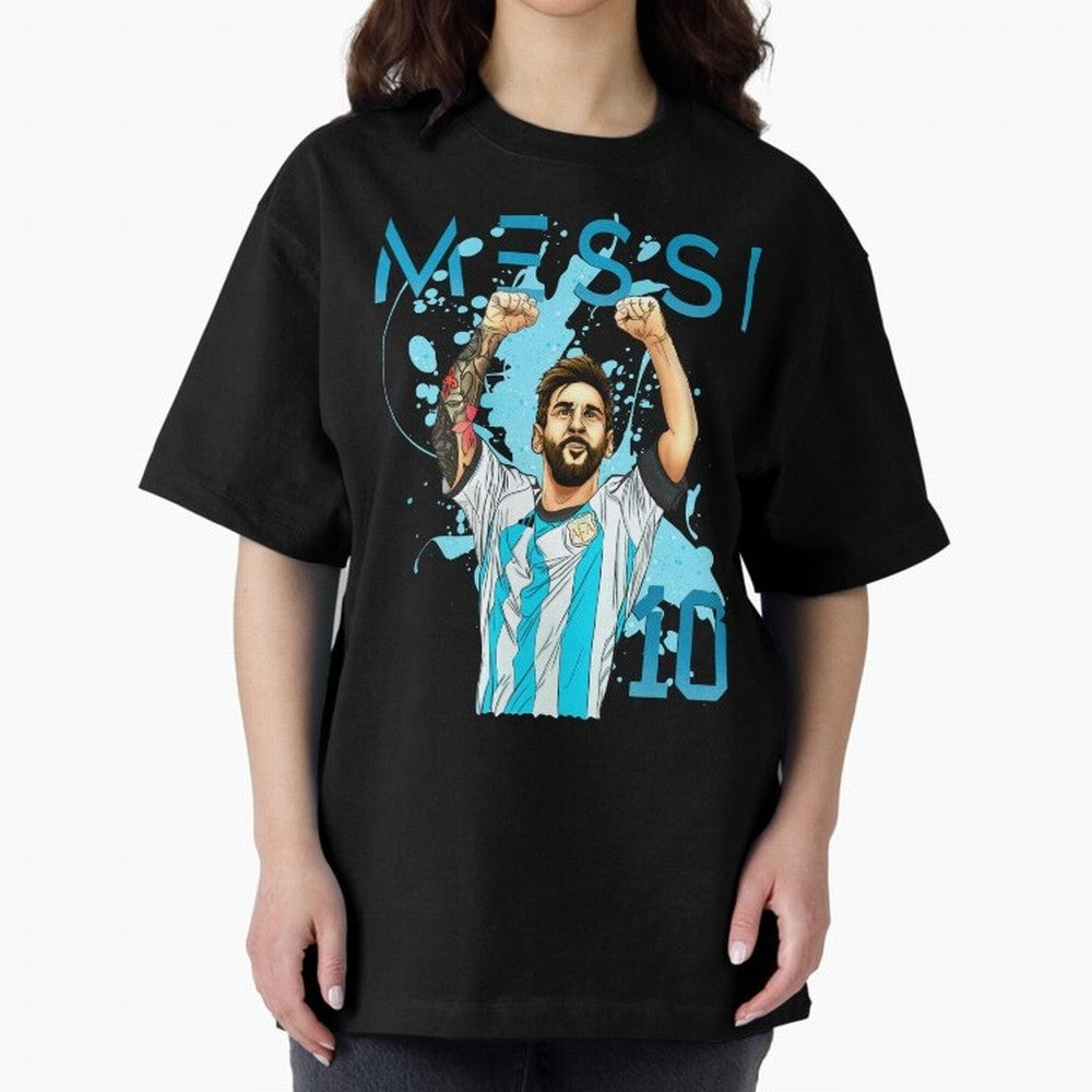 Lionel Messi GOAT Argentina Classic T-Shirt Follow Match Day Hype around FIFA World Cup 2026 Group Stage, Neymar, Haaland and Cristiano Ronaldo, Spain and Netherlands, Championship Spirit, Famous Goals, Roaring Crowds and International Football