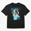 Lionel Messi GOAT Argentina Classic T-Shirt Follow Match Day Hype around FIFA World Cup 2026 Group Stage, Neymar, Haaland and Cristiano Ronaldo, Spain and Netherlands, Championship Spirit, Famous Goals, Roaring Crowds and International Football
