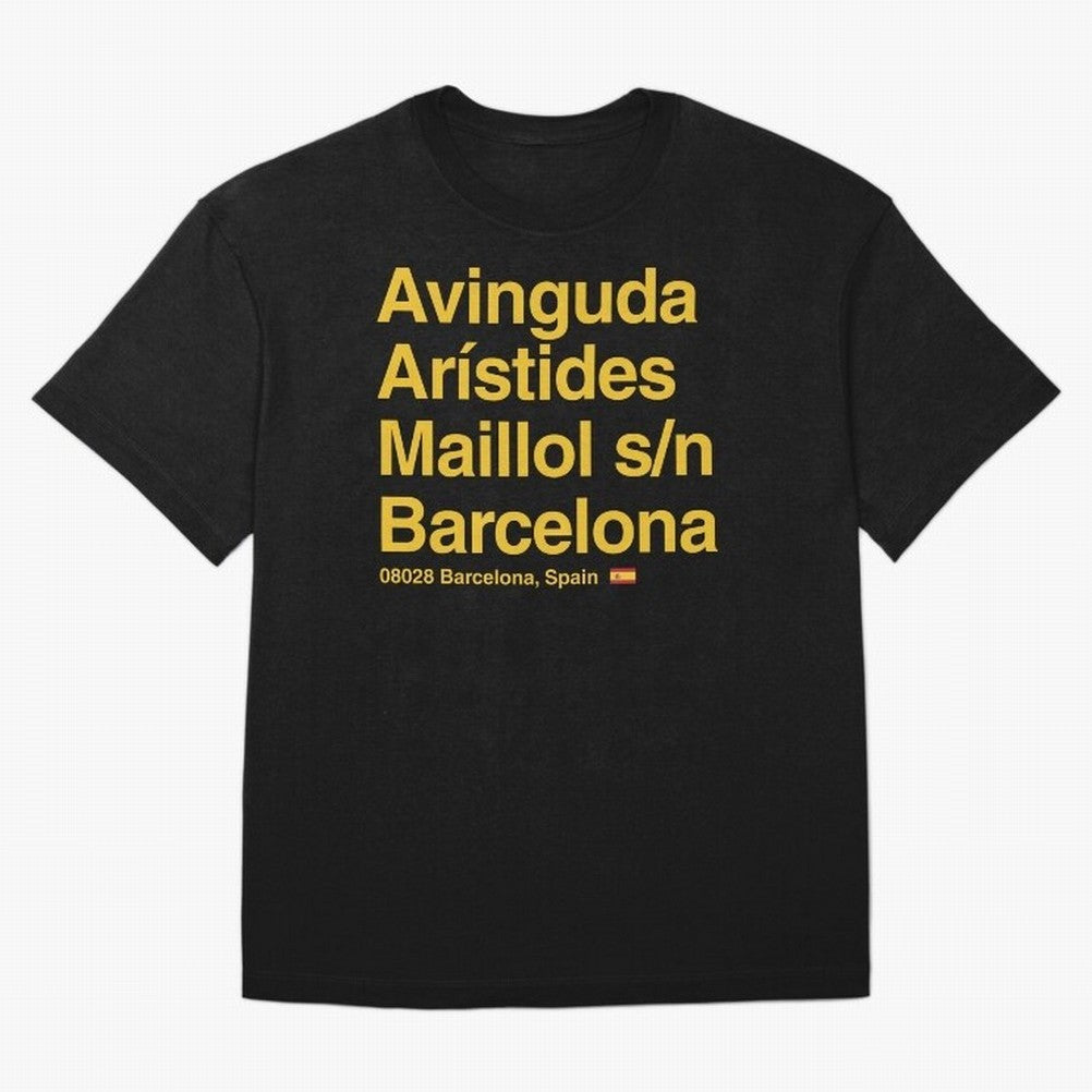 FC Barcelona Futbol Soccer Stadium Street Address Classic T-Shirt Celebrate Every Goal in the FIFA World Cup 2026 USA Canada Mexico Journey through Neymar Highlights, England, France and Netherlands Pride, Global Supporter Spirit, Legendary Goals,