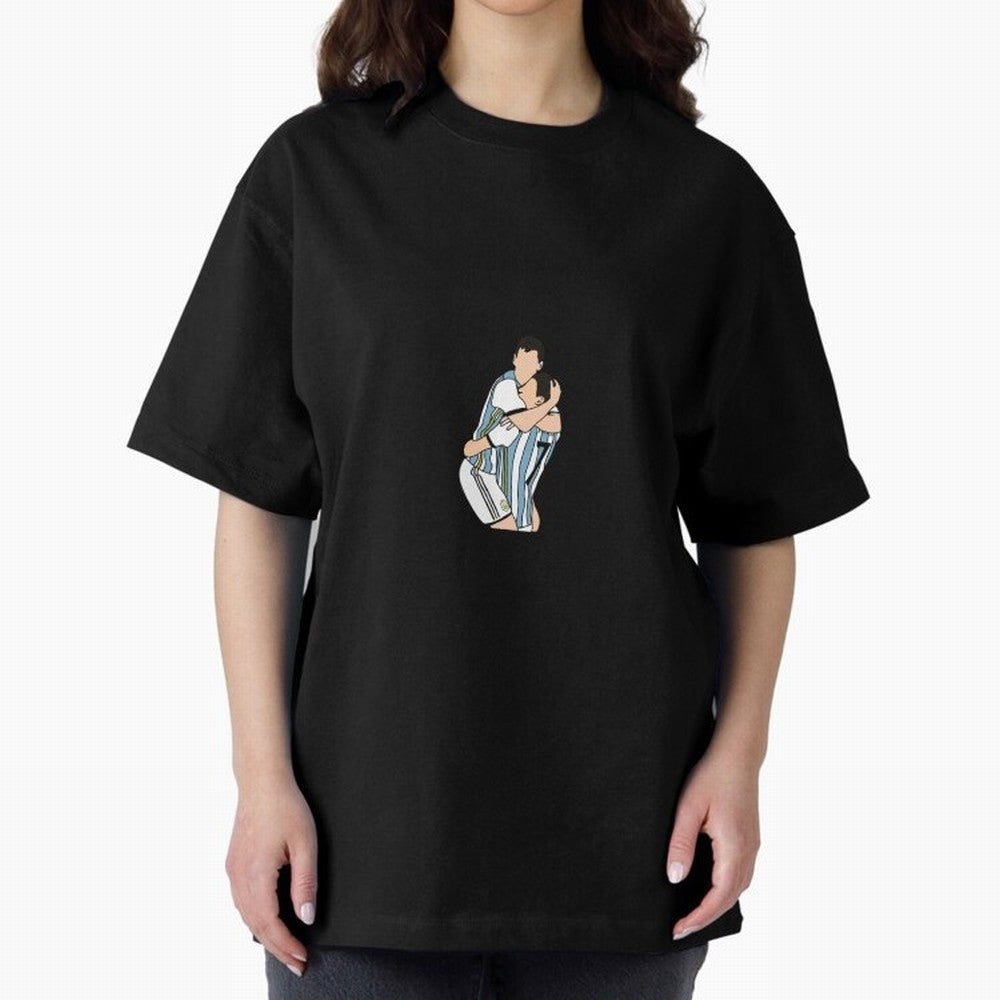 Messi and Di Maria Classic T-Shirt Celebrate Rivalries and Pride in Global Football Passion for FIFA World Cup 2026 Group Stage, with CR7 and Messi, England and Germany, Championship Spirit, Famous Goals, Roaring Crowds and International Football