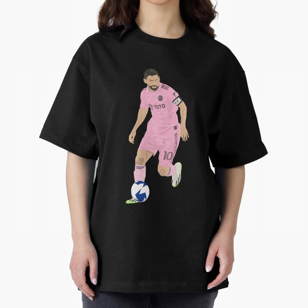 Messi Classic T-Shirt Show Match Day Excitement for Match Day Hype around FIFA World Cup 2026, Messi, CR7 and Mbappe, Brazil, Portugal and Argentina, Championship Spirit, Famous Goals, Roaring Crowds and International Football Unity; Perfect for