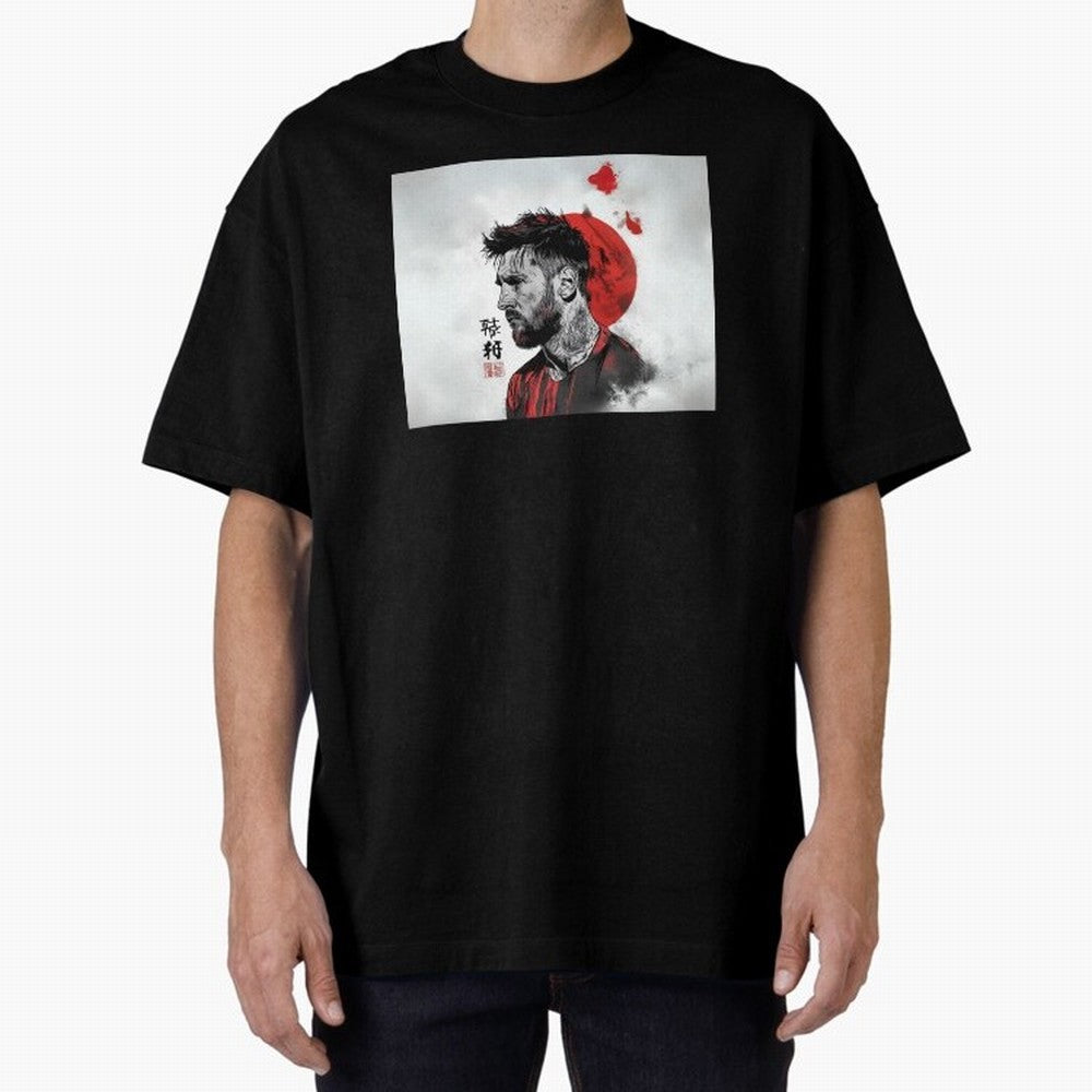 Messi Red Moon Classic T-Shirt Cheer for FIFA World Cup 2026 Spirit, Inspired by Portugal, Spain and Germany, Mbappe, Worldwide Fan Energy, Dramatic Goals, Stadium Lights and Championship Celebrations; Ideal for Fans Who Follow Messi, Cristiano