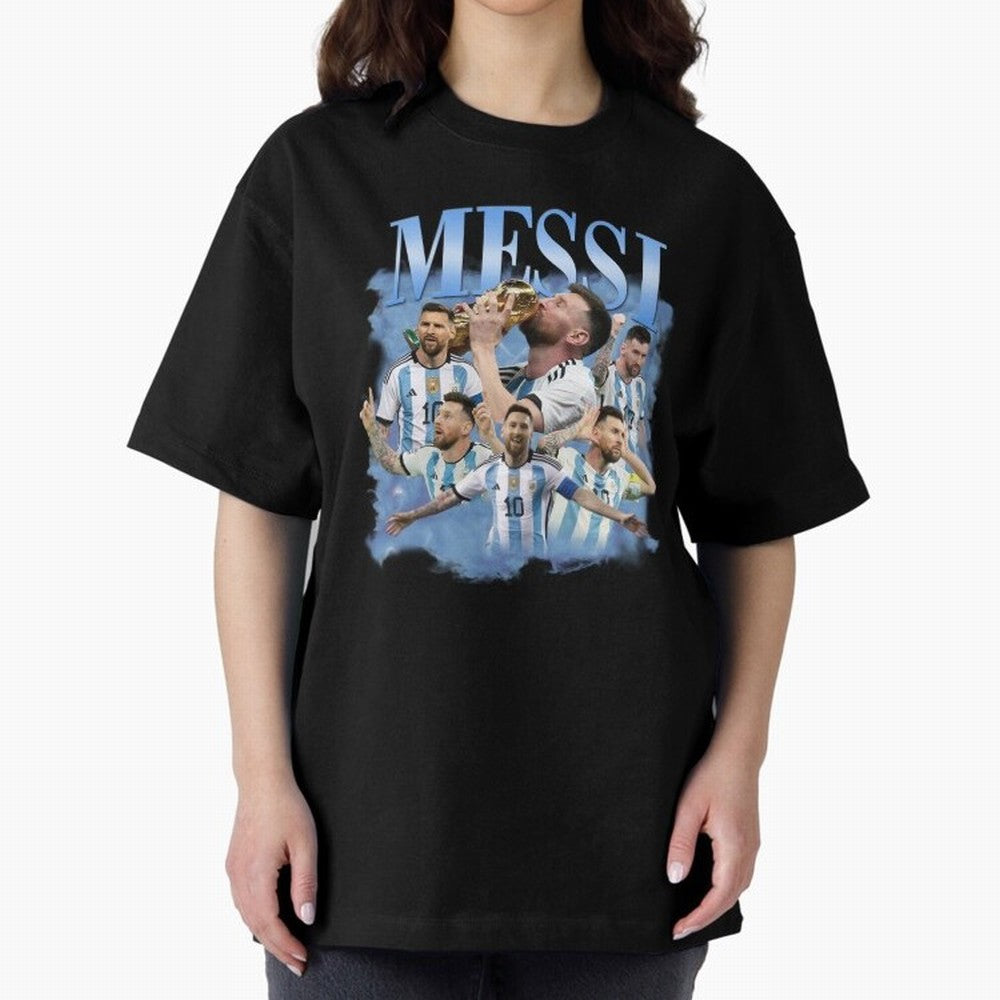 Lionel Messi Footballer Classic T-Shirt Keep the Legacy of FIFA World Cup 2026 Spirit, with England and Germany, Mbappe and Neymar, Stadium Chants, National Pride, Trophy Dreams and Unforgettable Football Memories; Perfect for Fans, Collectors,
