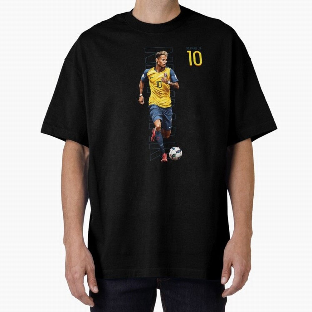 Neymar No. 10 Artwork For Tee/Sticker Essential T-Shirt Celebrate Fan Culture around FIFA World Cup 2026 Spirit, Featuring Argentina, France and Brazil, Mbappe, Retro Football Energy, Iconic Rivalries, Trophy Chase Drama and Stadium Atmosphere;