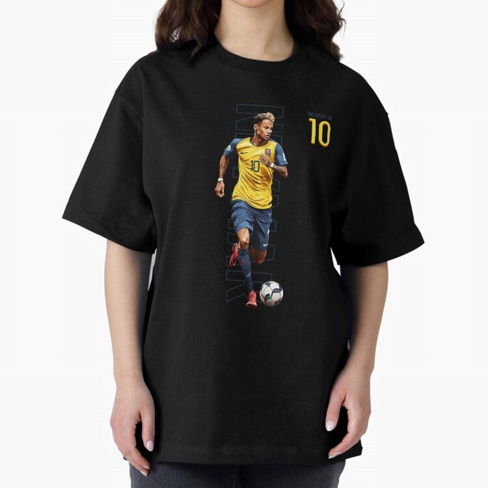 Neymar No. 10 Artwork For Tee/Sticker Essential T-Shirt Celebrate Fan Culture around FIFA World Cup 2026 Spirit, Featuring Argentina, France and Brazil, Mbappe, Retro Football Energy, Iconic Rivalries, Trophy Chase Drama and Stadium Atmosphere;