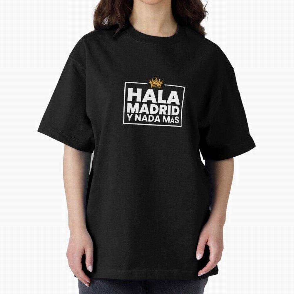 Hala Madrid Essential T-Shirt Celebrate Football Heritage in Match Day Hype around FIFA World Cup 2026 Group Stage, Cristiano Ronaldo, Haaland and CR7, Spain, Game Day Rituals, Football Legends, Country Pride and the Road to the Final; Made for Die