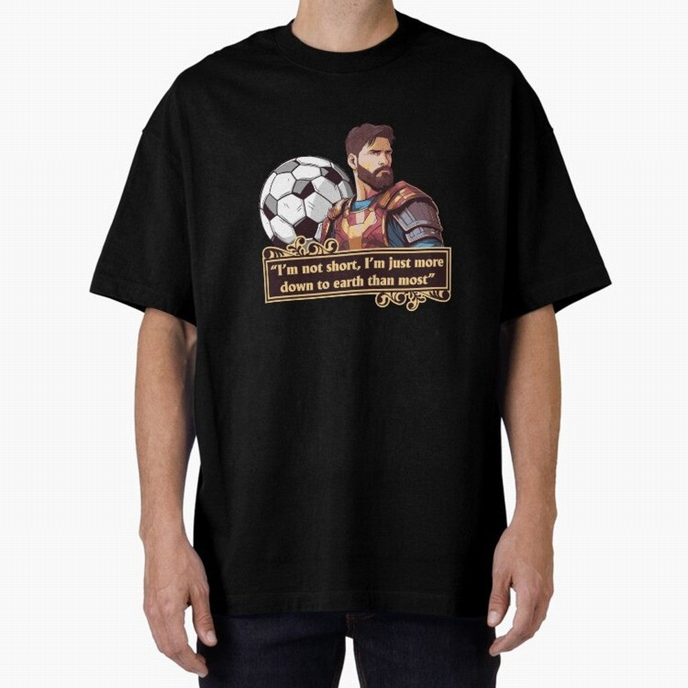 Messi Down To Earth Graphic Essential T-Shirt Enjoy the Biggest Football Party of FIFA World Cup 2026 USA Canada Mexico for Fans of Messi and Argentina and Brazil, Bringing Sports Nostalgia, International Competition, Famous Players and