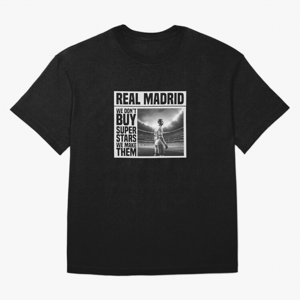 Real Madrid Makes Superstars Essential T-Shirt Show Fan Pride Across FIFA World Cup 2026 for Fans of Neymar and Netherlands, Bringing Fan Favorite Moments, National Team Passion, Big Match Drama and Soccer History; Ideal for Passionate Fans Who