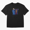 Lionel Messi | Barcelona legend Oversized T-Shirt Bring Bold Fan Energy to FIFA World Cup 2026 for Fans of Haaland and Argentina and Brazil, Bringing Stadium Memories, Football Loyalty, International Chants and Championship Tradition; Ideal for