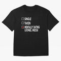 Dating Lionel Essential T-Shirt Show Championship Spirit for FIFA World Cup 2026 Capturing Haaland and Mbappe, Spain and Netherlands Energy, Football Festival Excitement, Trophy Ambitions, Country Rivalries and Star Player Buzz; Built for