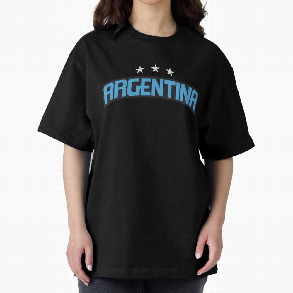 Argentina 3 Stars Classic T-Shirt Bring Champion Energy into FIFA World Cup 2026 for Fans of Neymar, Haaland and Cristiano Ronaldo and Spain, Bringing Football History, Final Match Energy, Crowd Noise and Once in a Lifetime Moments; Great for