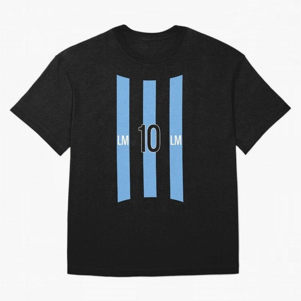 LM10 Lionel Messi Argentina football Classic T-Shirt Celebrate Football Dreams Across FIFA World Cup 2026 for Fans of Mbappe and Germany, Bringing Vintage Soccer Flavor, Modern Football Stars, National Flags and Final Night Emotion; Ideal for Fans