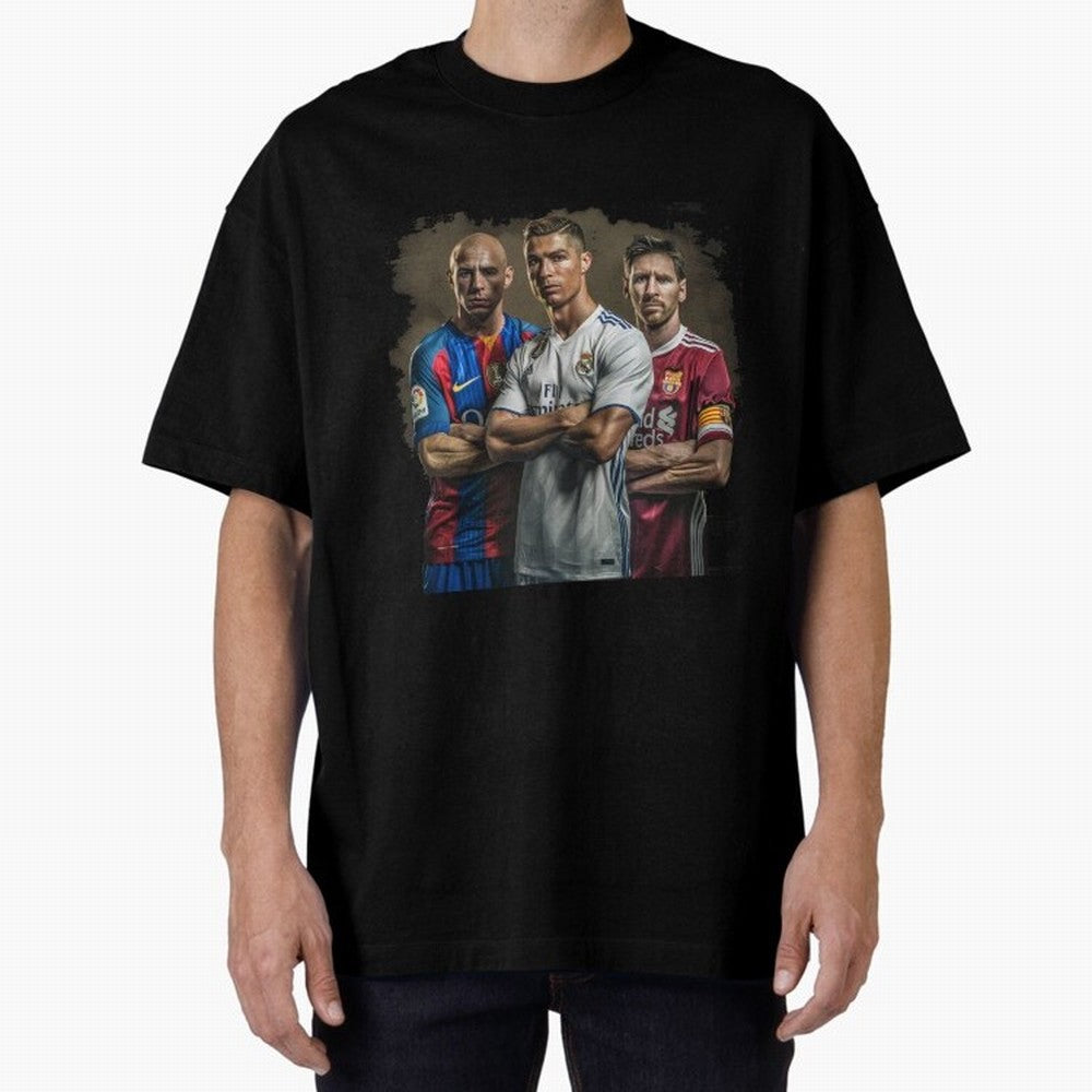 Footballs Greatest Top 3 Classic T-Shirt Follow Match Day Hype around FIFA World Cup 2026 USA Canada Mexico, Neymar, Portugal, Spain and Germany, Match Day Excitement, Supporter Culture, Golden Goals and Global Football Passion; Created for Match