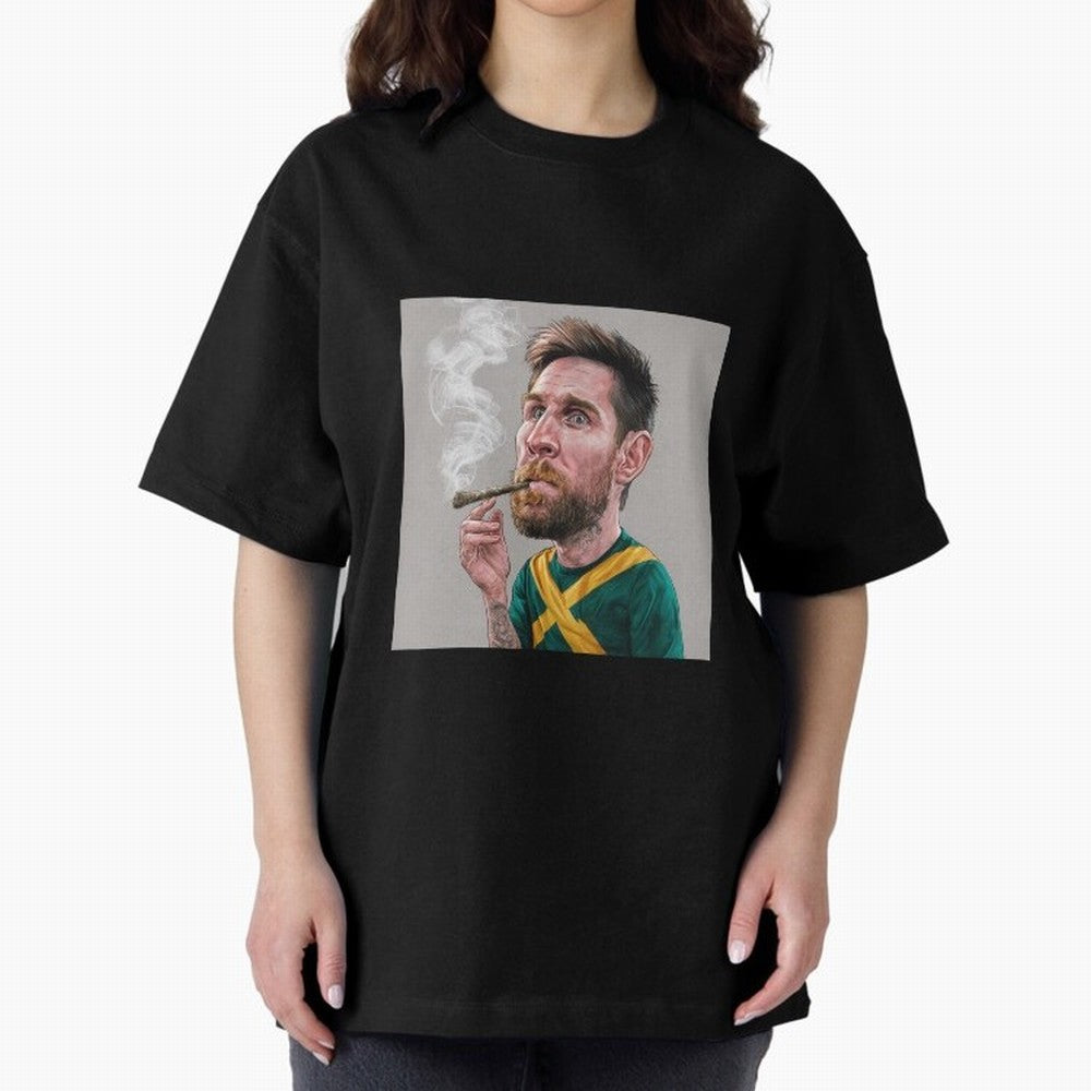 funny caricature of Lionel Messi Classic T-Shirt Enjoy FIFA World Cup 2026 USA Canada Mexico Featuring CR7 and Messi, England, France and Netherlands Energy, Match Day Excitement, Supporter Culture, Golden Goals and Global Football Passion; Perfect