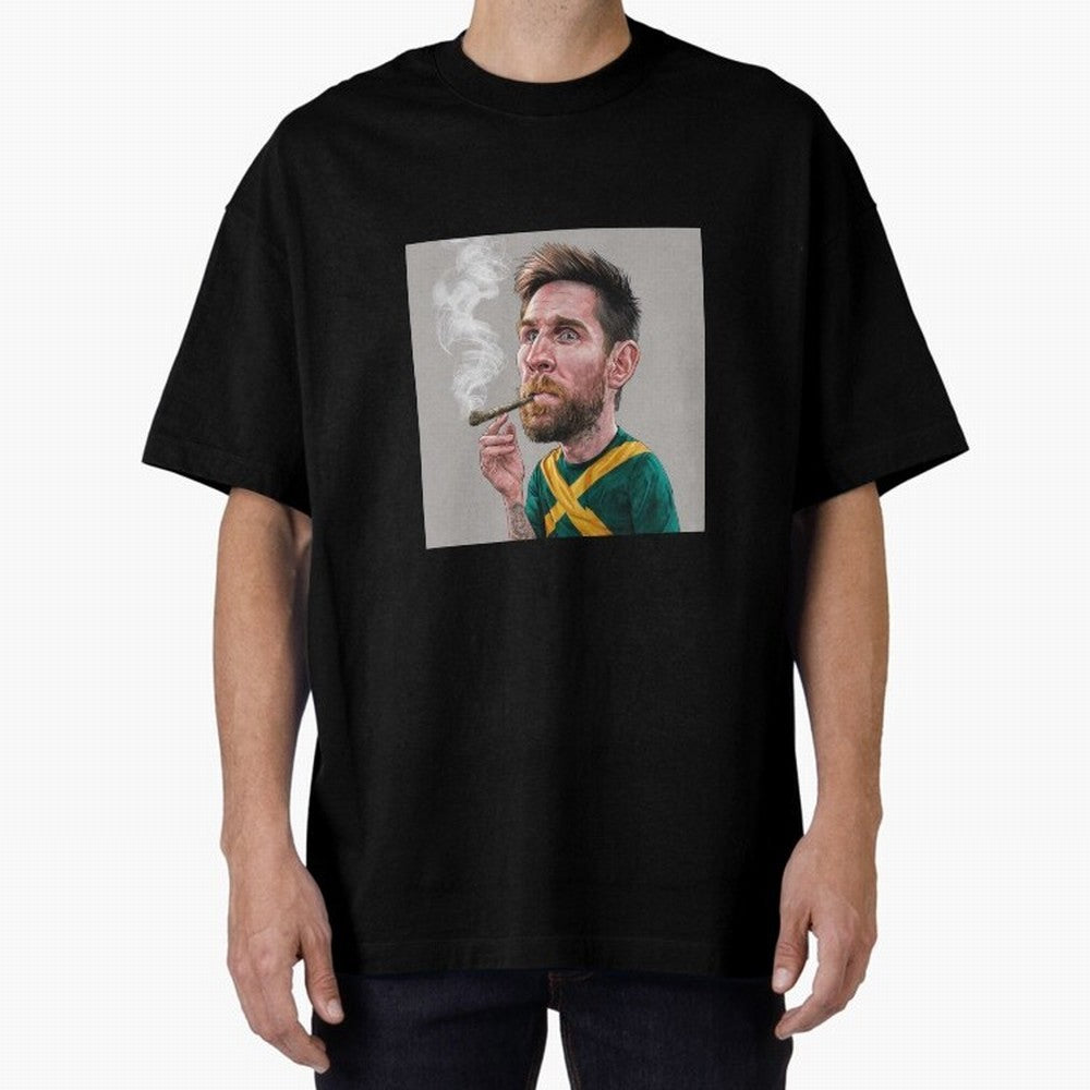funny caricature of Lionel Messi Classic T-Shirt Enjoy FIFA World Cup 2026 USA Canada Mexico Featuring CR7 and Messi, England, France and Netherlands Energy, Match Day Excitement, Supporter Culture, Golden Goals and Global Football Passion; Perfect