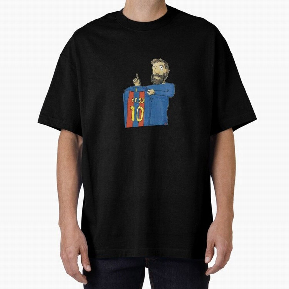 Lionel Messi and the magic shirt Oversized T-Shirt Bring Legendary Rivalry Energy to Match Day Hype around FIFA World Cup 2026 USA Canada Mexico, Neymar, Haaland and Cristiano Ronaldo, Netherlands, Retro Football Energy, Iconic Rivalries, Trophy
