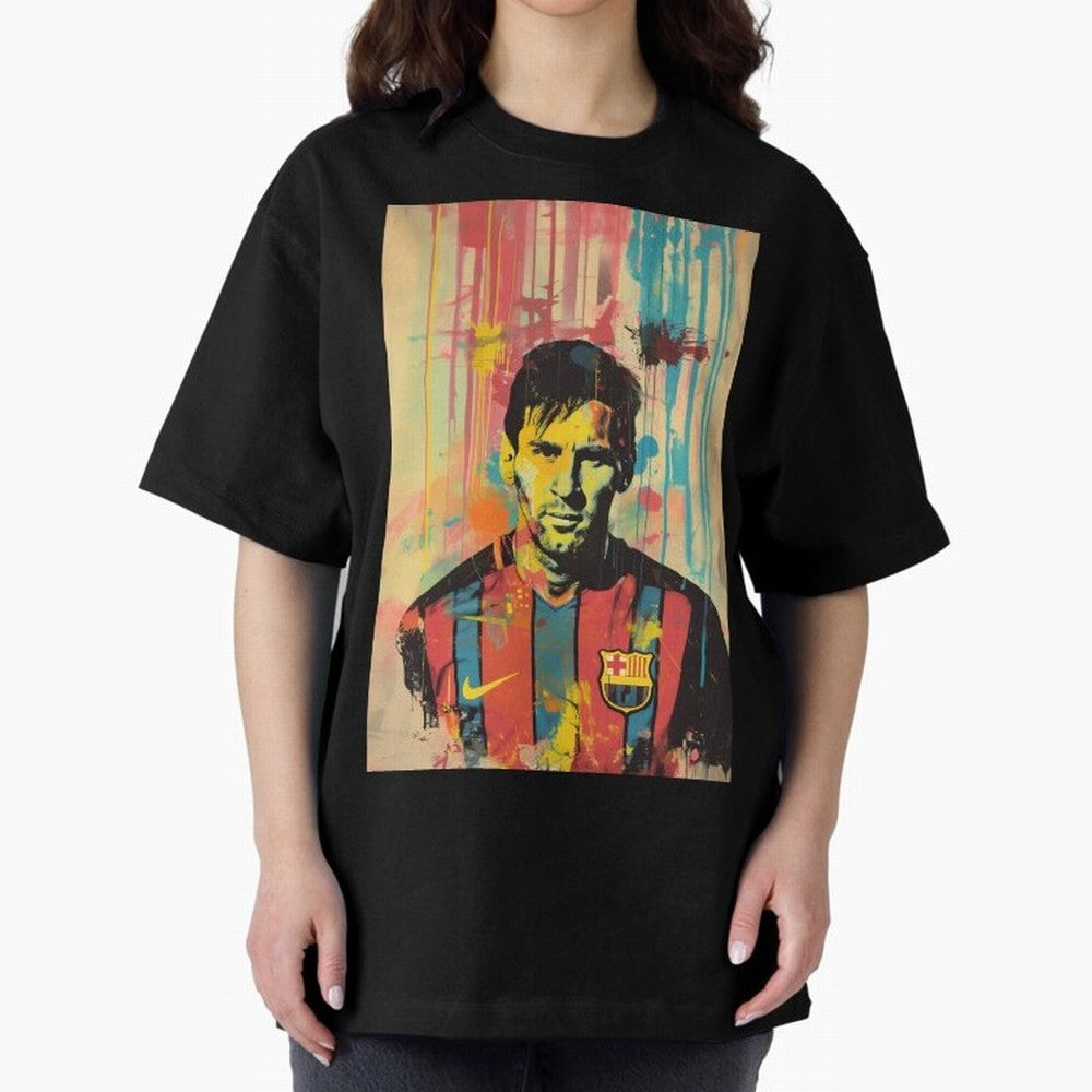 Lionel Messi Bar?a Classic T-Shirt Celebrate Every Goal in FIFA World Cup 2026 USA Canada Mexico for Fans of Mbappe and Brazil, Bringing Football History, Final Match Energy, Crowd Noise and Once in a Lifetime Moments; Great for Watch Parties,