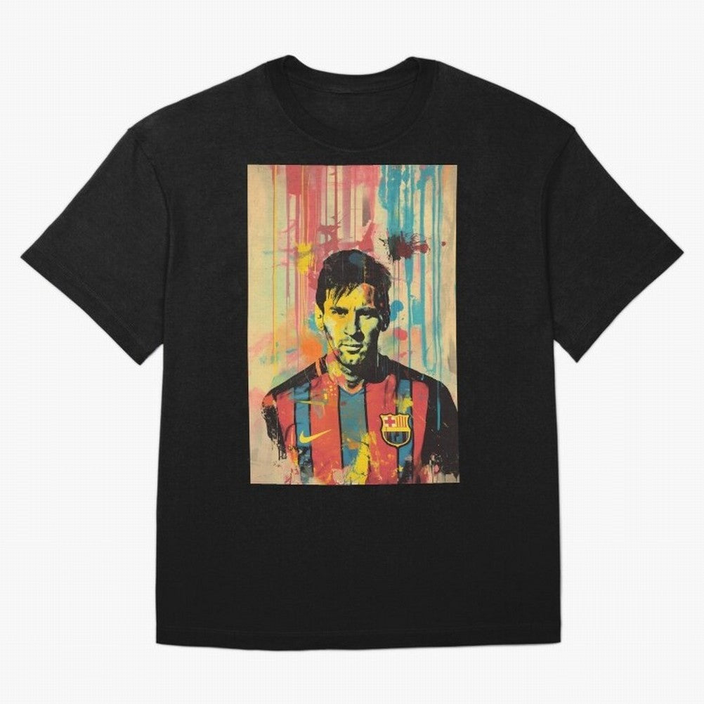 Lionel Messi Bar?a Classic T-Shirt Celebrate Every Goal in FIFA World Cup 2026 USA Canada Mexico for Fans of Mbappe and Brazil, Bringing Football History, Final Match Energy, Crowd Noise and Once in a Lifetime Moments; Great for Watch Parties,