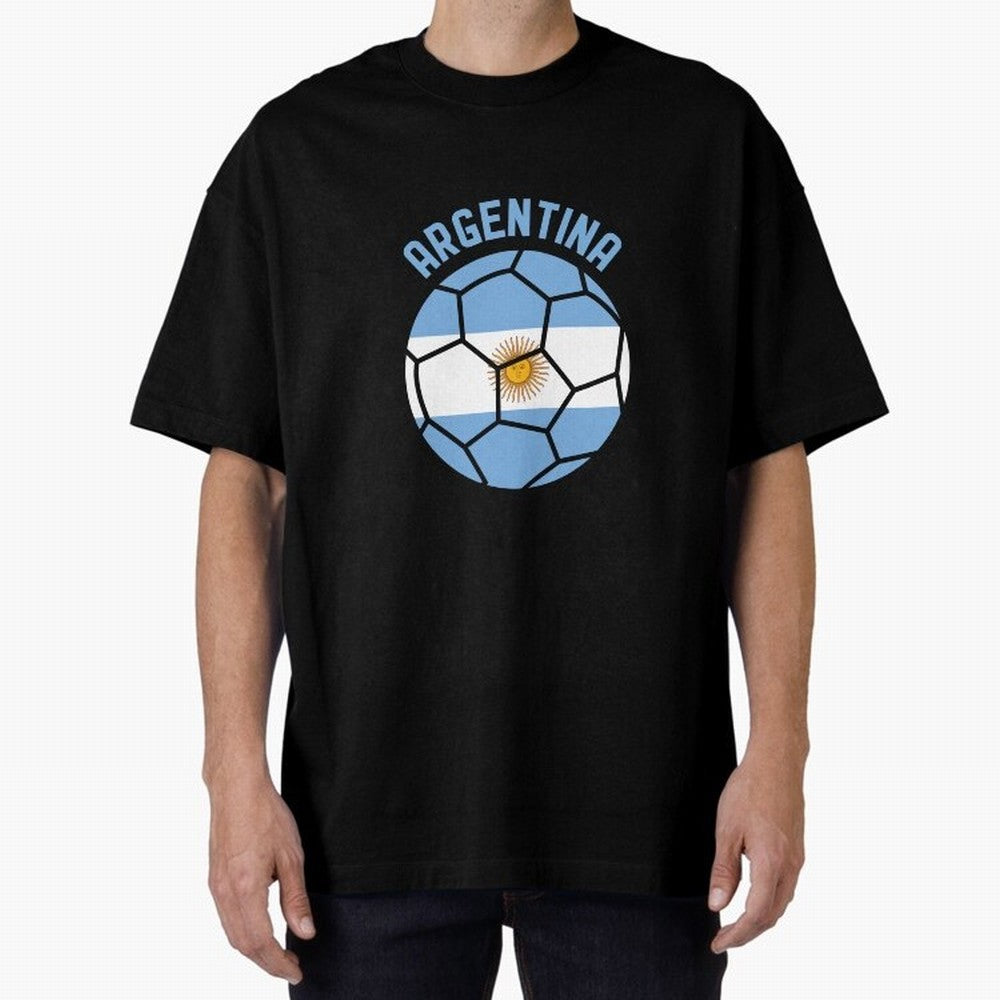 Argentina Football 2024 Copa America La Albiceleste Classic T-Shirt Join Supporters Worldwide for FIFA World Cup 2026 Featuring Neymar, Argentina, France and Brazil Energy, Vintage Soccer Flavor, Modern Football Stars, National Flags and Final