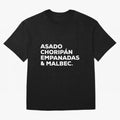 Argentine Cuisine Oversized T-Shirt Celebrate Global Football Passion for FIFA World Cup 2026, Inspired by Haaland, England and Germany, Supporter Pride, Iconic Celebrations, Legendary Names and Global Match Day Energy; Made for Collectors Who