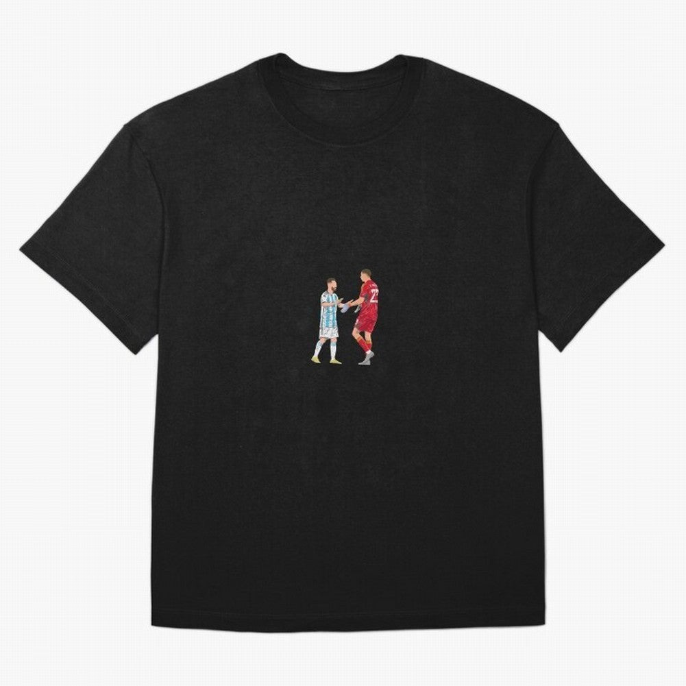 Lionel Messi and Emiliano Martinez Minimalist Classic T-Shirt Bring Supporter Culture to the FIFA World Cup 2026 Journey through Neymar Highlights, France and Portugal Pride, Football Festival Excitement, Trophy Ambitions, Country Rivalries and