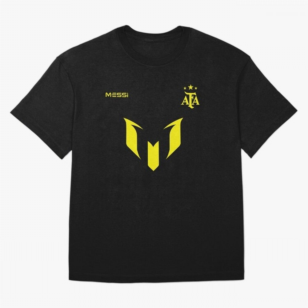 Lionel Messi logo - Argentina world champion Premium T-Shirt Follow FIFA World Cup 2026 USA Canada Mexico Spirit, Filled with Portugal, Spain and Germany, Haaland and Mbappe, Stadium Chants, National Pride, Trophy Dreams and Unforgettable Football