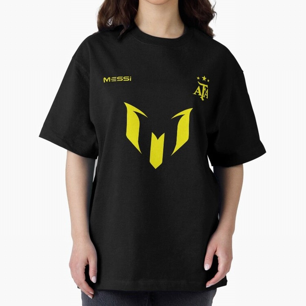 Lionel Messi logo - Argentina world champion Premium T-Shirt Follow FIFA World Cup 2026 USA Canada Mexico Spirit, Filled with Portugal, Spain and Germany, Haaland and Mbappe, Stadium Chants, National Pride, Trophy Dreams and Unforgettable Football
