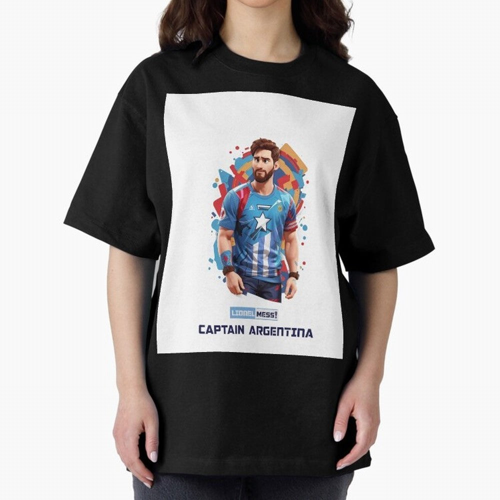 Lionel Messi Captain Argentina Graphic T-Shirt Turn Every Weekend Toward FIFA World Cup 2026 Made for Mbappe, Argentina and Brazil Energy, Match Day Excitement, Supporter Culture, Golden Goals and Global Football Passion; Ideal for Passionate Fans