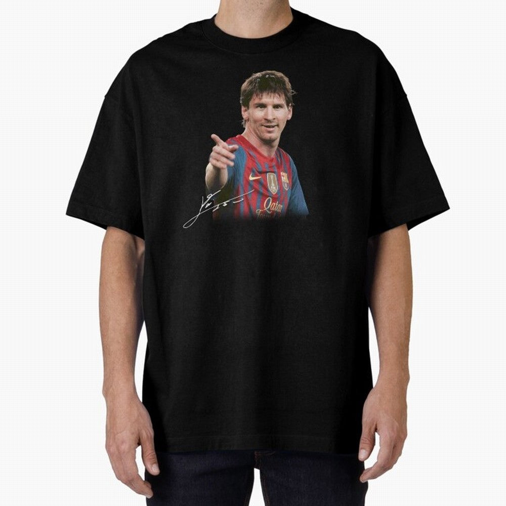 Messi T-Shirt ¡ª ¡°Young Messi¡± Premium T-Shirt Represent FIFA World Cup 2026 Group Stage Spirit, Highlighting Brazil, Messi and Cristiano Ronaldo, Supporter Pride, Iconic Celebrations, Legendary Names and Global Match Day Energy; Created for