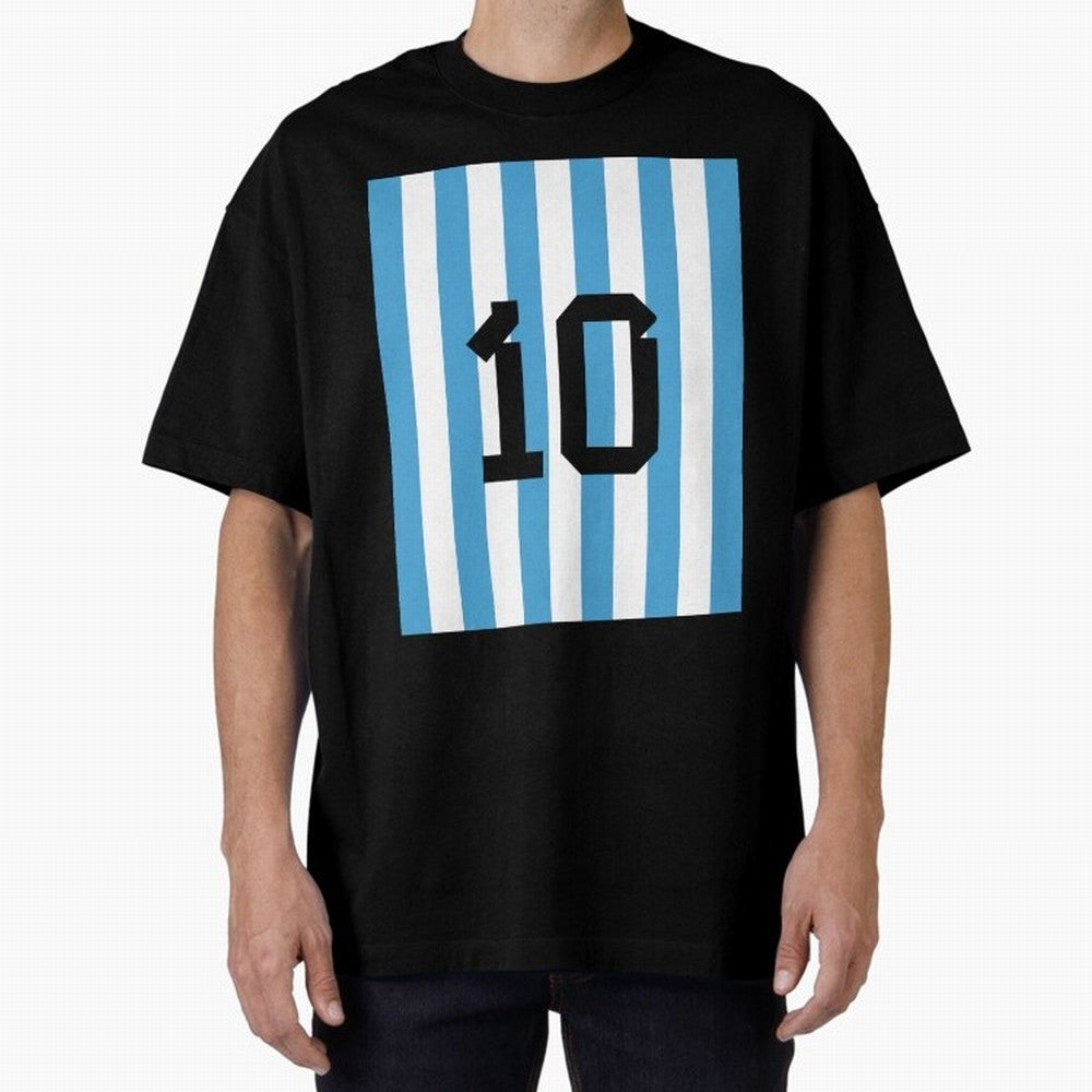 Lionel Messi 10 Premium T-Shirt Fuel Global Football Passion for FIFA World Cup 2026, Capturing CR7 and Messi, Spain, Football History, Final Match Energy, Crowd Noise and Once in a Lifetime Moments; Built for Supporters Chasing Trophy Dreams,