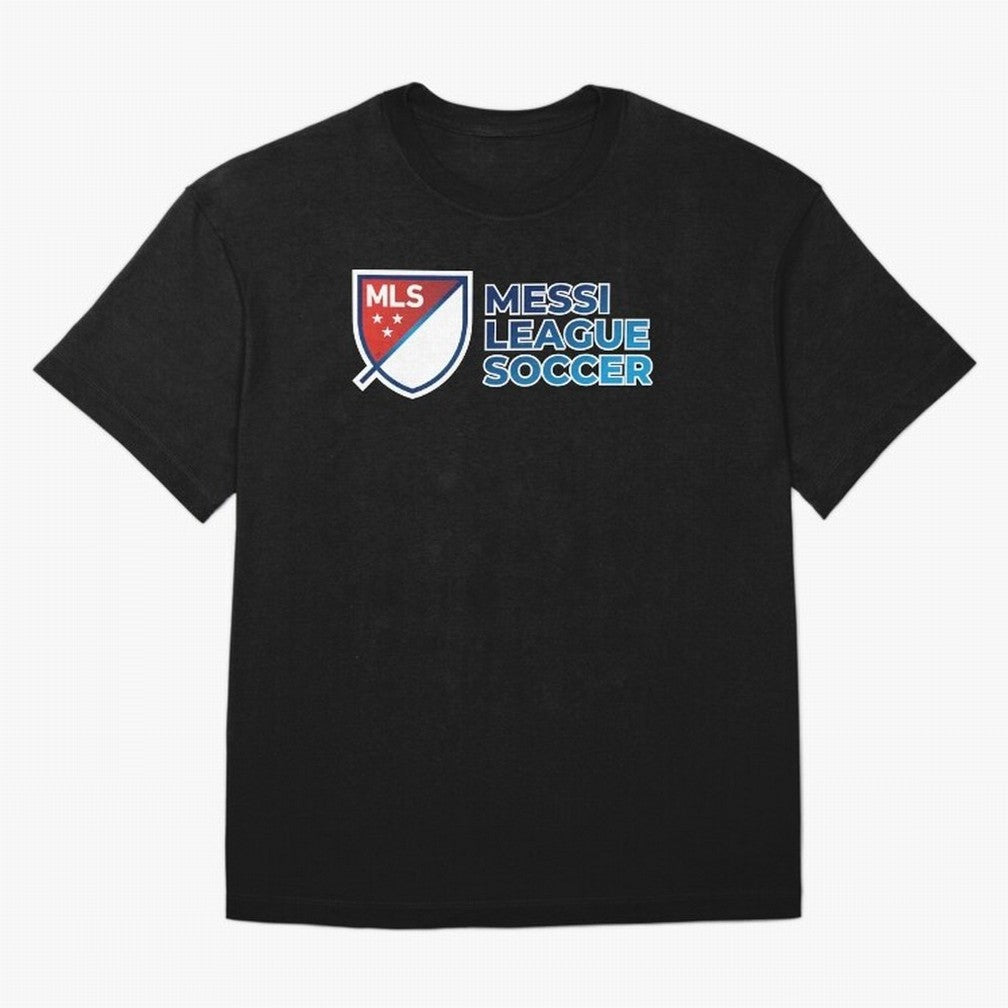 MLS Messi League Soccer Premium T-Shirt Celebrate Rivalries and Pride in Global Football Passion for FIFA World Cup 2026 Group Stage, Connected to Cristiano Ronaldo, Portugal, Retro Football Energy, Iconic Rivalries, Trophy Chase Drama and Stadium
