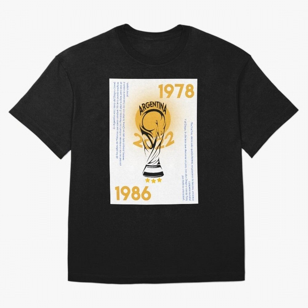 WORLD CHAMPIONS ARGENTINA Premium T-Shirt Celebrate Classic Football Spirit in FIFA World Cup 2026 Group Stage for Fans of Messi, CR7 and Mbappe and Spain, Bringing Fan Favorite Moments, National Team Passion, Big Match Drama and Soccer History;