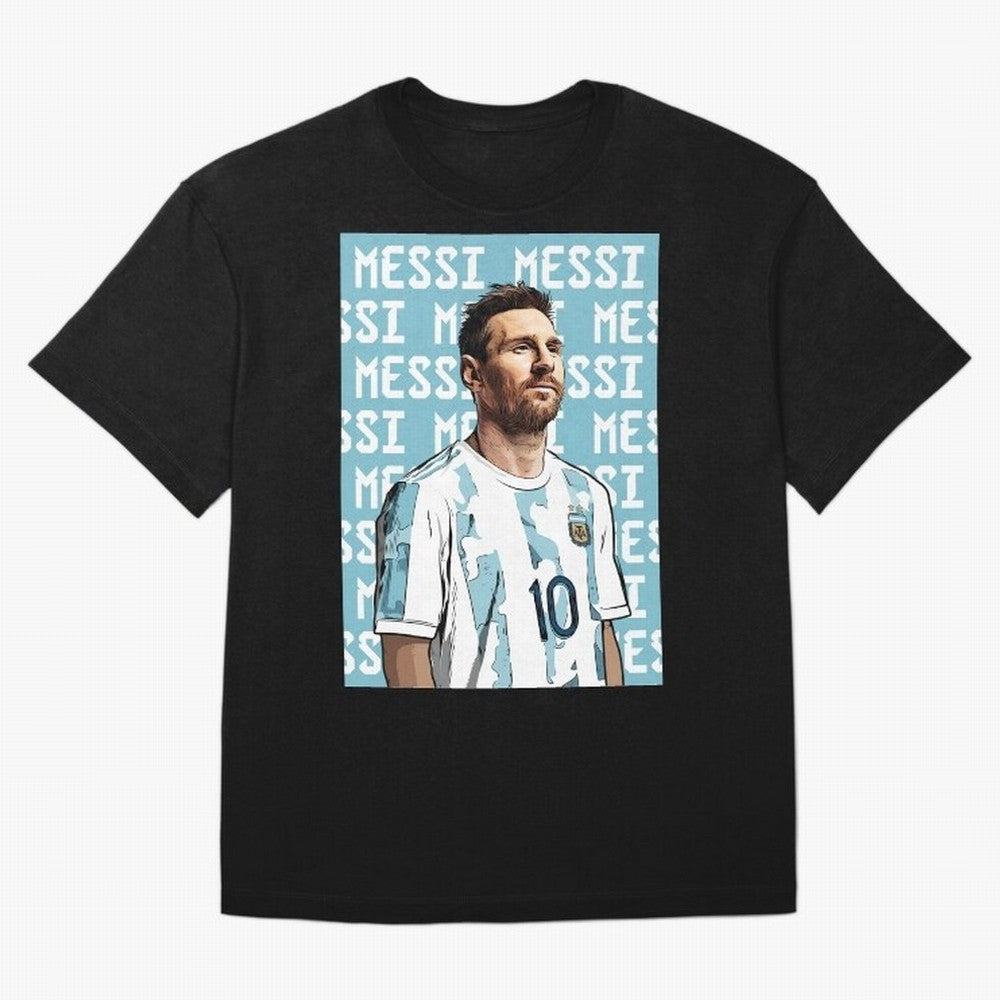 Lionel Messi Premium T-Shirt Stand Proud for Match Day Hype around FIFA World Cup 2026, Messi and Cristiano Ronaldo, Portugal, Spain and Germany, Goal Celebration Energy, Supporter Heritage, Football Icons and Worldwide Tournament Joy; Perfect for