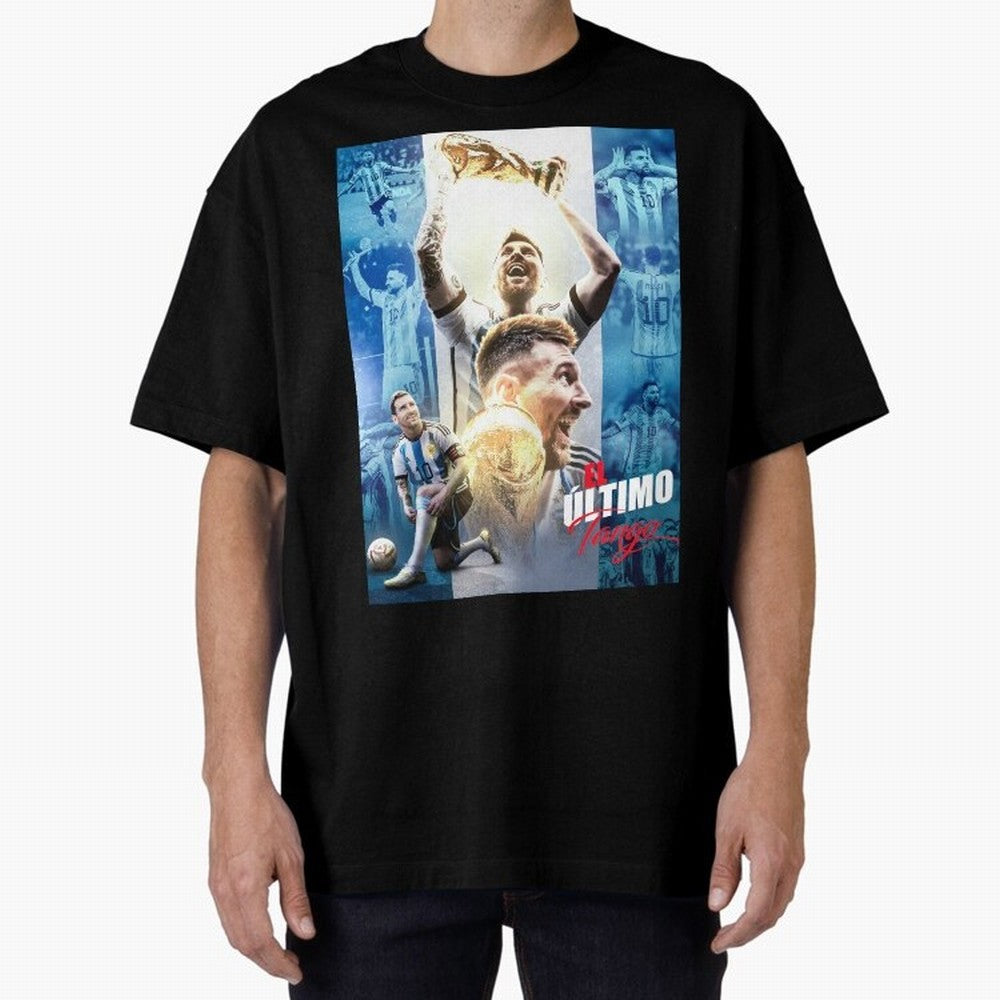 El Ultimo Tango Premium T-Shirt Fuel Your Fan Pride for Match Day Hype around FIFA World Cup 2026 USA Canada Mexico, Messi and Cristiano Ronaldo, England, France and Netherlands, Sports Nostalgia, International Competition, Famous Players and