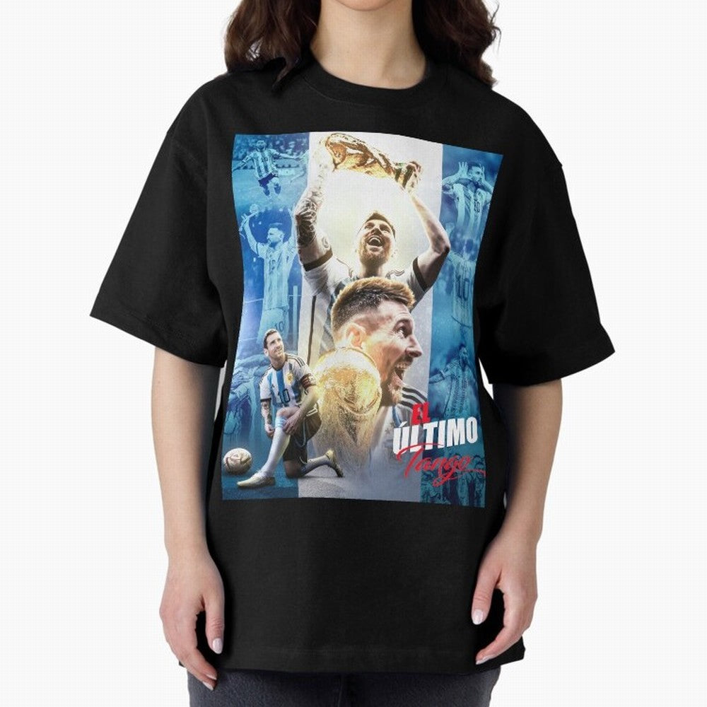 El Ultimo Tango Premium T-Shirt Fuel Your Fan Pride for Match Day Hype around FIFA World Cup 2026 USA Canada Mexico, Messi and Cristiano Ronaldo, England, France and Netherlands, Sports Nostalgia, International Competition, Famous Players and