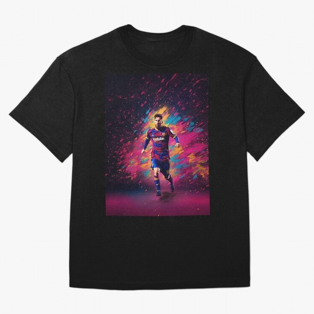 Lionel Messi Graphic T-Shirt Celebrate Every Goal in the FIFA World Cup 2026 Journey through Haaland and Mbappe Highlights, Portugal, Spain and Germany Pride, Tournament Hype, Historic Matchups, Family Viewing Parties and Global Sports Pride; Made
