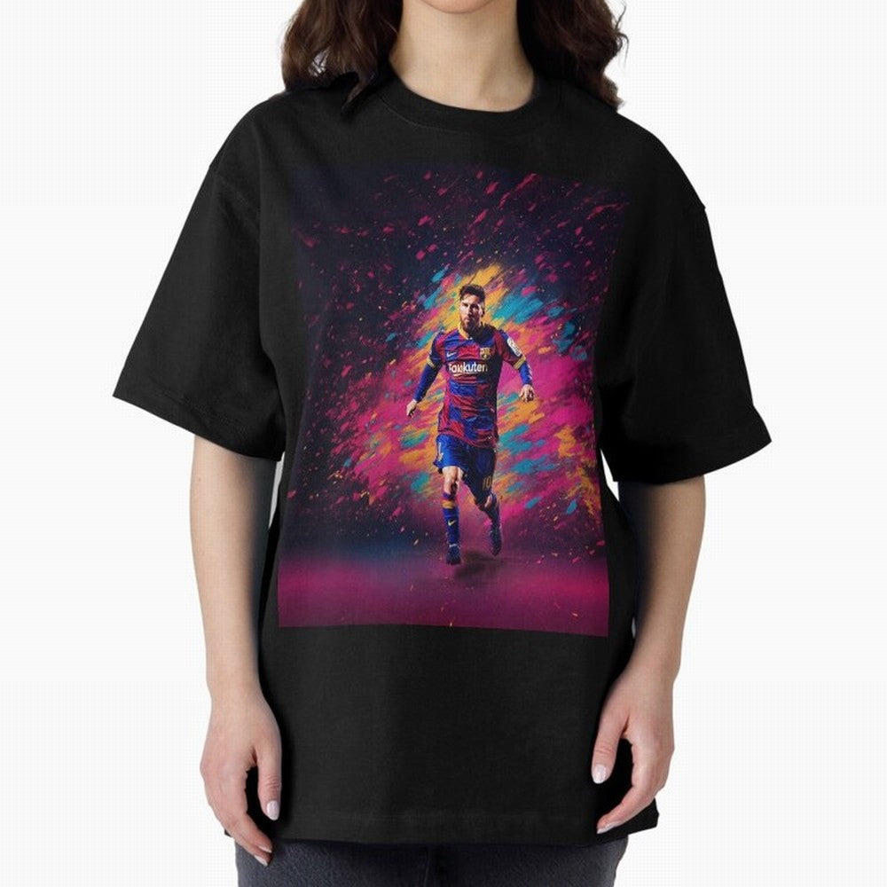 Lionel Messi Graphic T-Shirt Celebrate Every Goal in the FIFA World Cup 2026 Journey through Haaland and Mbappe Highlights, Portugal, Spain and Germany Pride, Tournament Hype, Historic Matchups, Family Viewing Parties and Global Sports Pride; Made