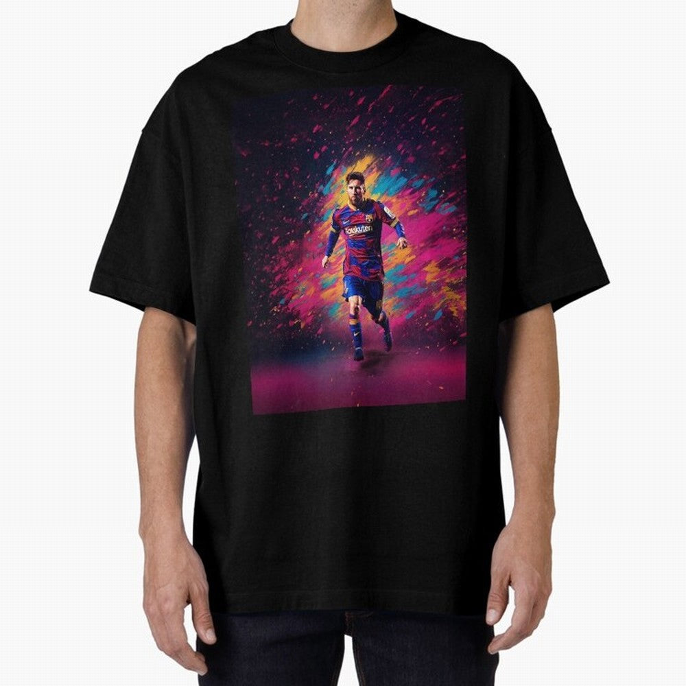 Lionel Messi Graphic T-Shirt Celebrate Every Goal in the FIFA World Cup 2026 Journey through Haaland and Mbappe Highlights, Portugal, Spain and Germany Pride, Tournament Hype, Historic Matchups, Family Viewing Parties and Global Sports Pride; Made