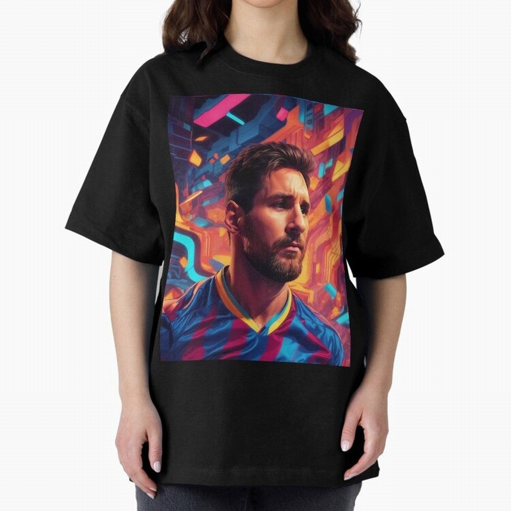The Ultimate Messi Graphic T-Shirt Celebrate the Stars of Global Football Passion for FIFA World Cup 2026 USA Canada Mexico, Inspired by Haaland, Spain, Vintage Soccer Flavor, Modern Football Stars, National Flags and Final Night Emotion; Perfect