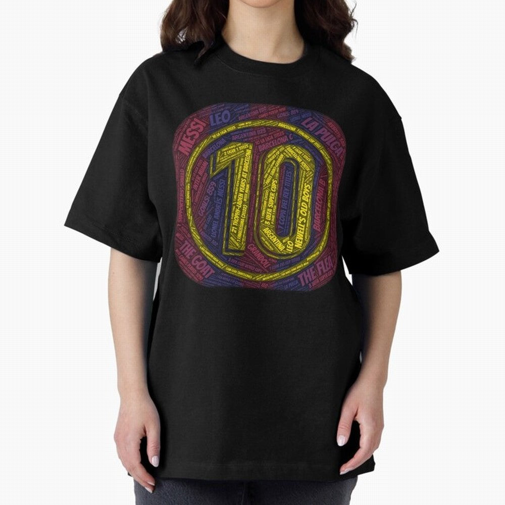 Lionel Messi #10 - The Icon Collection Premium T-Shirt Relive Global Football Passion for FIFA World Cup 2026, with CR7, Germany, Sports Nostalgia, International Competition, Famous Players and Unforgettable Victories; Made for Die Hard Supporters,