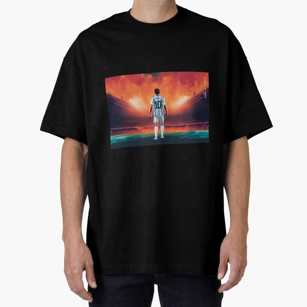 Lionel Leo Messi Premium T-Shirt Celebrate Football Dreams Across FIFA World Cup 2026 Group Stage for Fans of Cristiano Ronaldo, Haaland and CR7 and Portugal, Spain and Germany, Bringing Goal Celebration Energy, Supporter Heritage, Football Icons