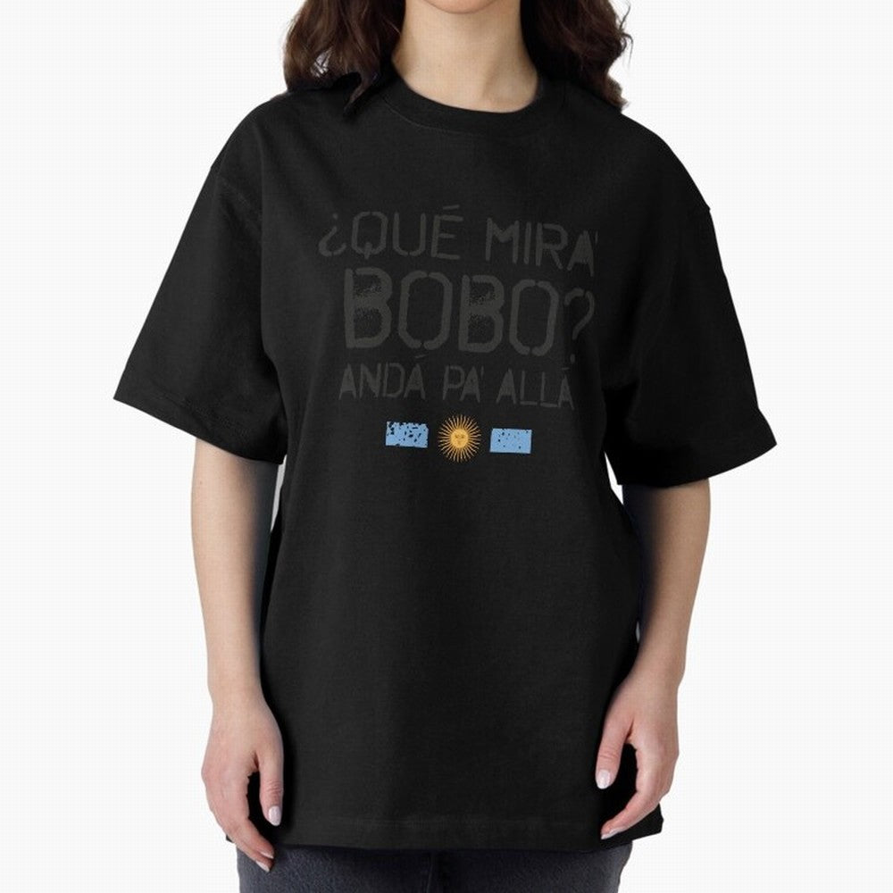 Que miras bobo anda pa alla Classic T-Shirt Elevate Match Day Hype around FIFA World Cup 2026 Group Stage, CR7 and Messi, Argentina, France and Brazil, Sports Nostalgia, International Competition, Famous Players and Unforgettable Victories; Perfect
