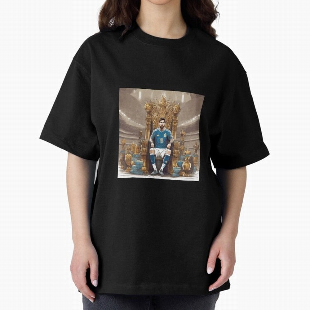 Messi Argentina Futbol Soccer King T-Shirt Classic T-Shirt Relive Legendary Nights from the FIFA World Cup 2026 USA Canada Mexico Journey through Messi Highlights, Argentina, France and Brazil Pride, Vintage Soccer Flavor, Modern Football Stars,